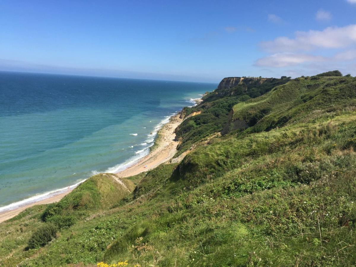 Maison Proche Omaha Beach Vue Imprenable Sur Haras Etreham Esterno foto